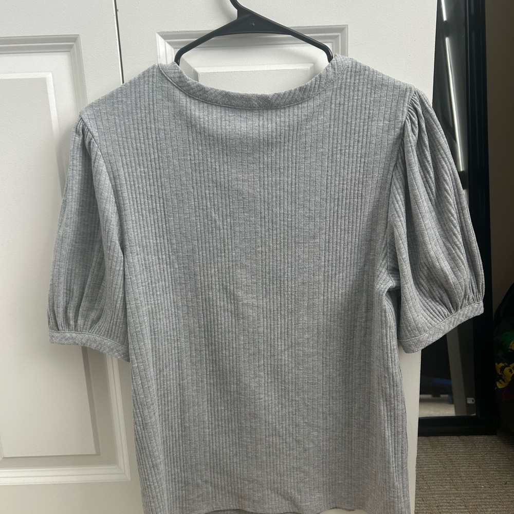 Gray Women's Top